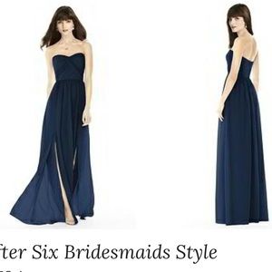Dessy "After Six" bridesmaid dress