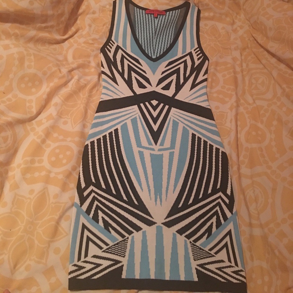Sexy form fitting bandage type dress