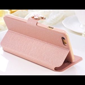 iPhone 7 Plus and 6s Plus leather slim wallet case