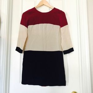 Club Monaco color block dress