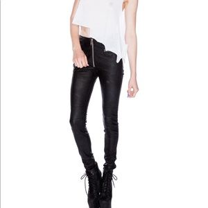 Faux leather pants (UNIF axl)