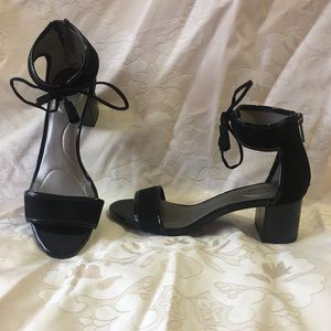Black heel Sandals