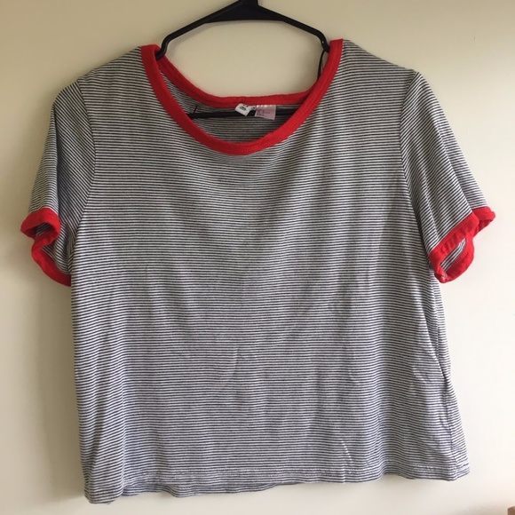 H&M striped crop top - Picture 3 of 4