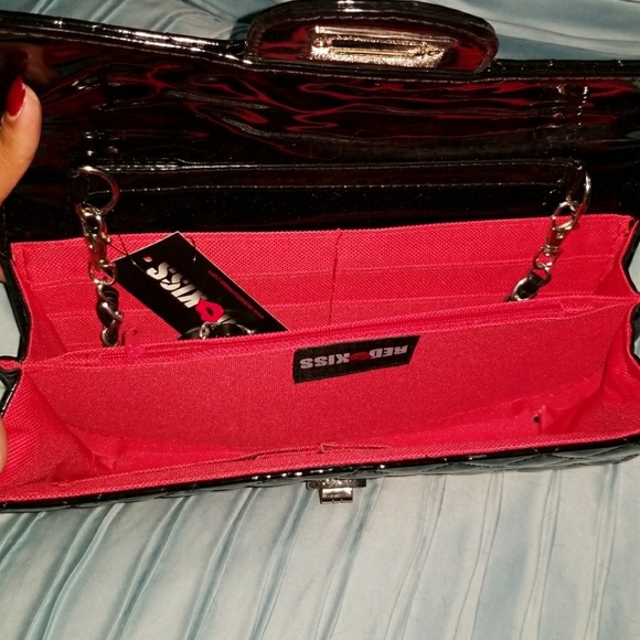 DONATED Quilted flap top handbag - Picture 3 of 4