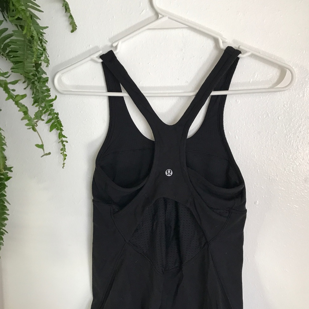 🍋 Lululemon Black Yoga Tank Top