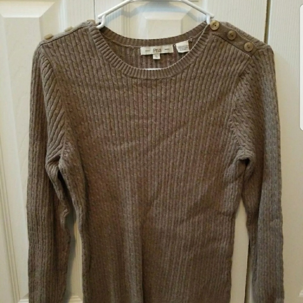 TAN sweater