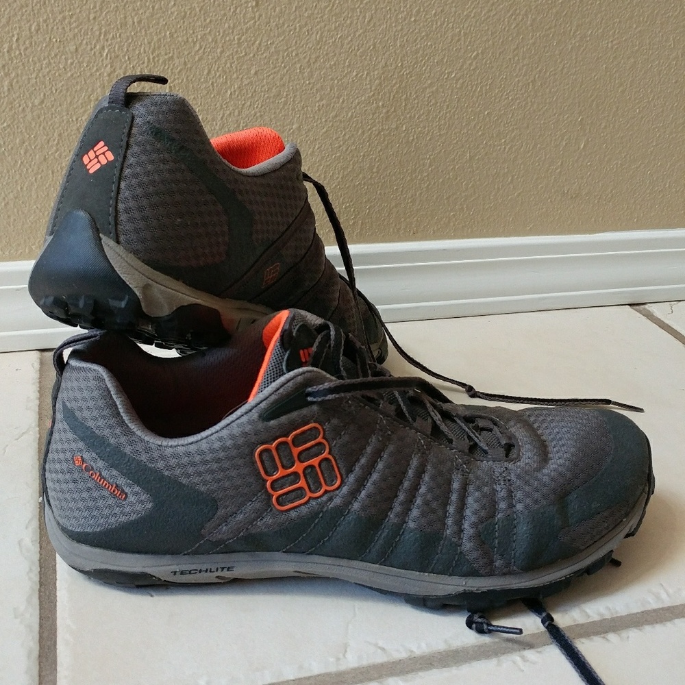 Mens Columbia trail hiking shoes