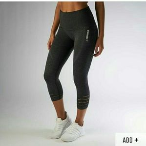 Gymshark Seamless high waisted crop leggings