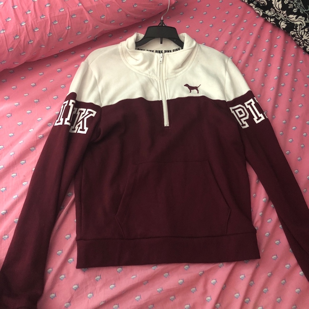 Victoria Secret Quarter Zip sweatshirt
