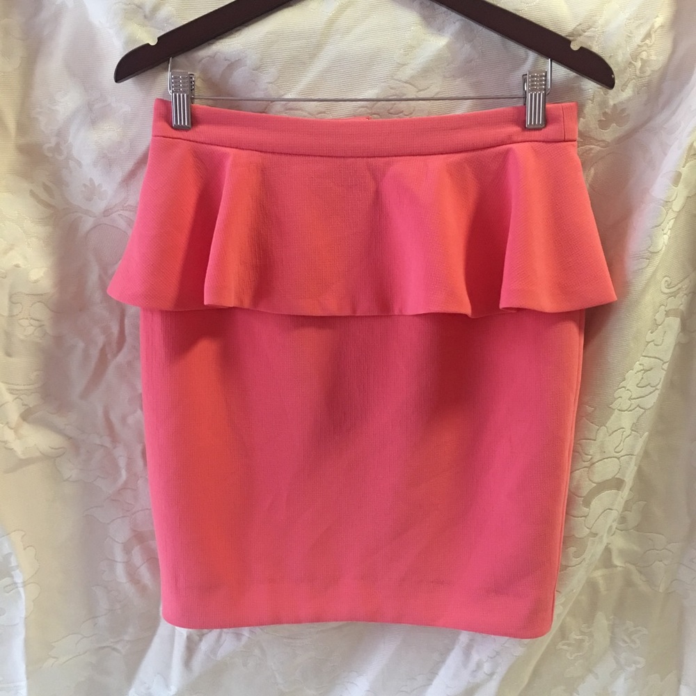 Peplum skirt