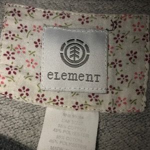 Element Grey Raglan Sweatshirt