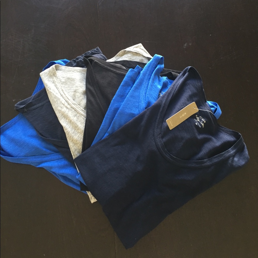 J CREW Vintage cotton longsleeved T-shirt NWT