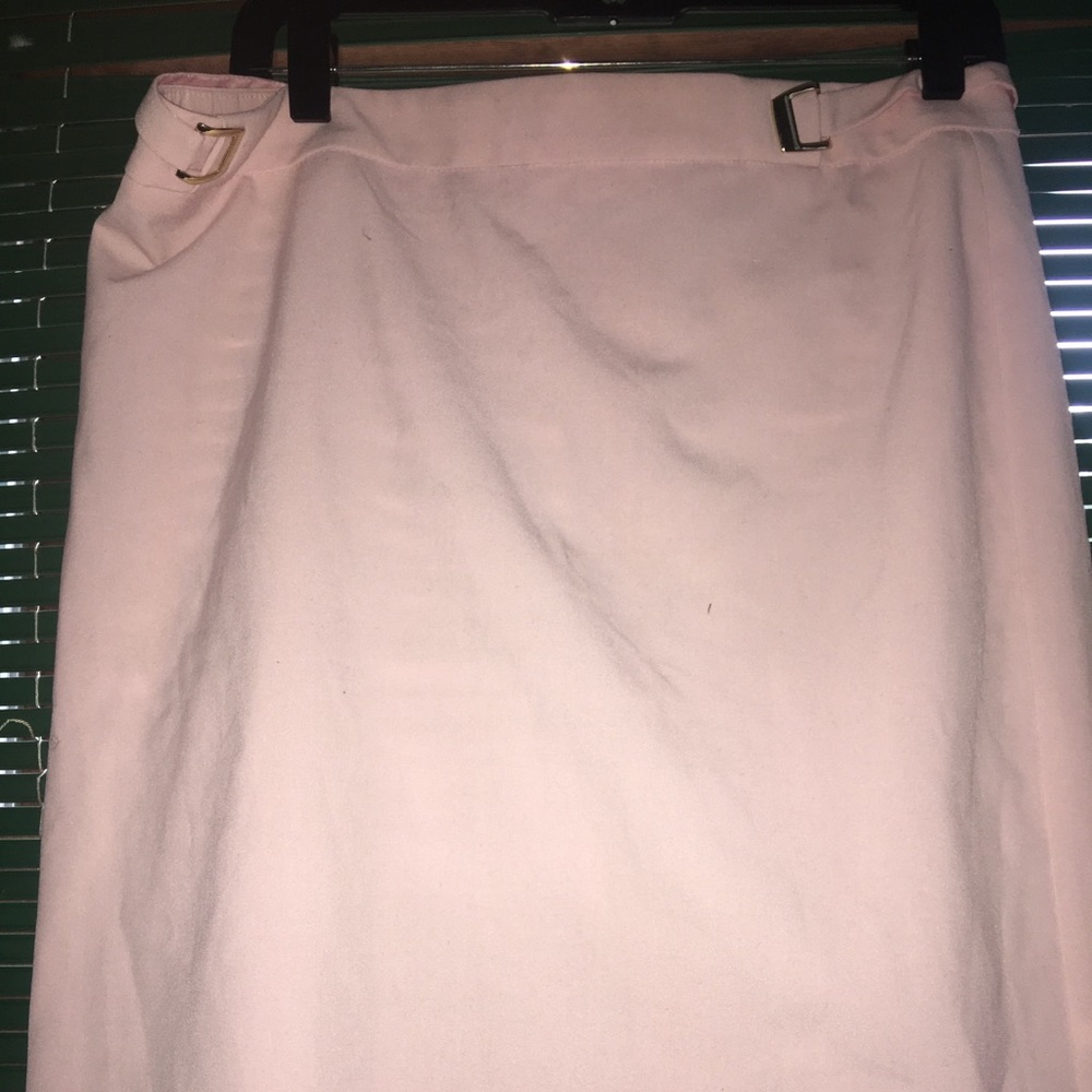 Pink New York and company pencil skirt size 10