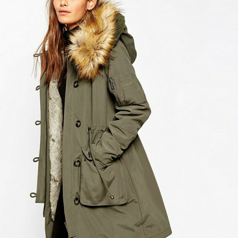 Final Price!  NWOT Asos Parka