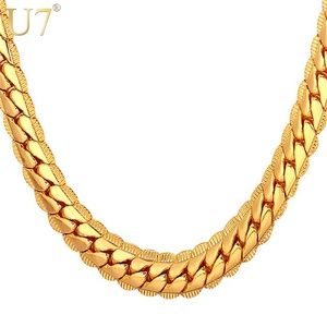 U7 Necklace Choker/Long 9MM/6MM
