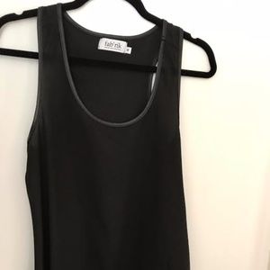 Black Sleeveless Racerback Tank