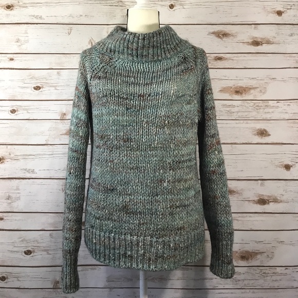 Anthropologie Sweaters - Anthropologie Moth Cowl Neck Chunky Knit Sweater