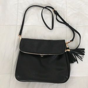 NORDSTROM BP Black satchel crossbody bag large