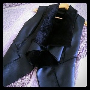 Blank NYC Faux Leather Vest