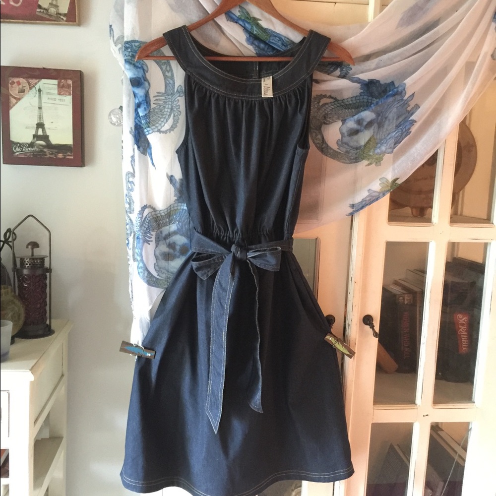 Emma & Michelle denim dress