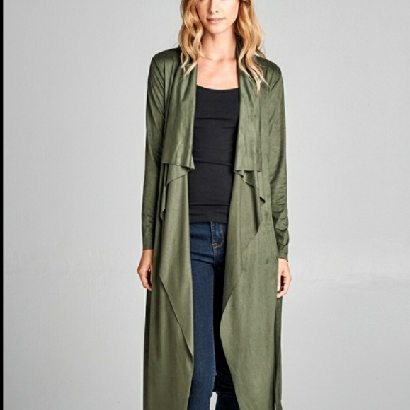 Olive Duster - Picture 3 of 7