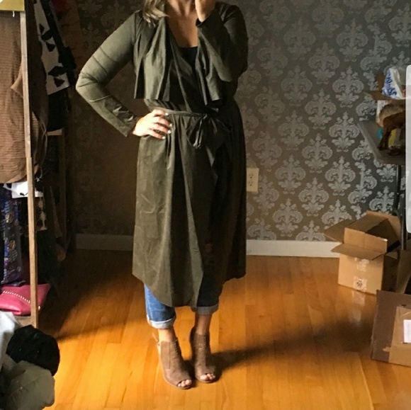Olive Duster - Picture 7 of 7