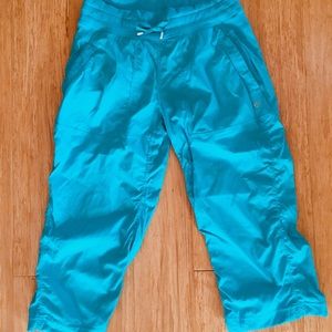 Lululemon Athletica Teal Studio Capris