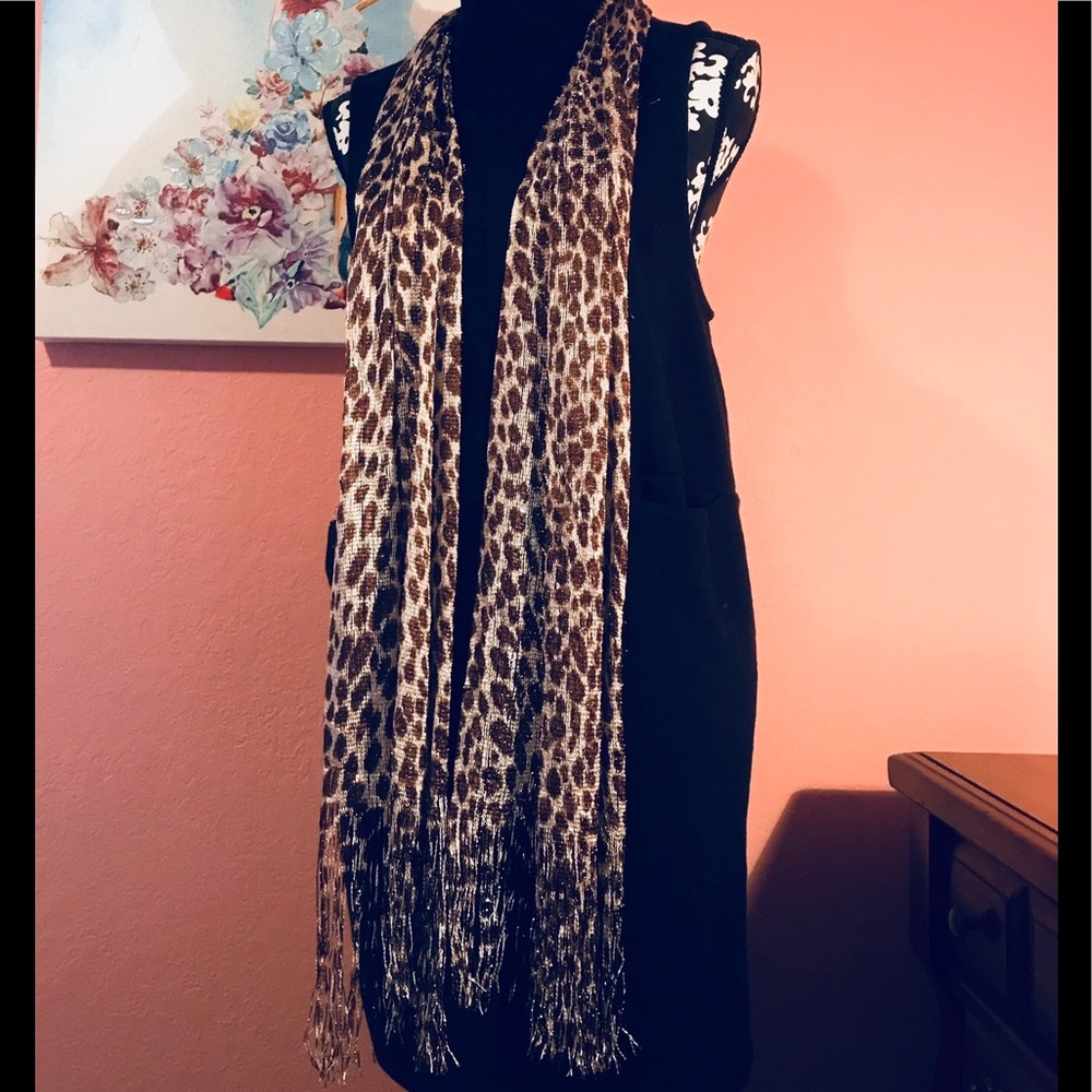 LEOPARD PRINT SCARF!!!!!!!!