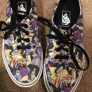 Disney  Villain Vans Size 6.6