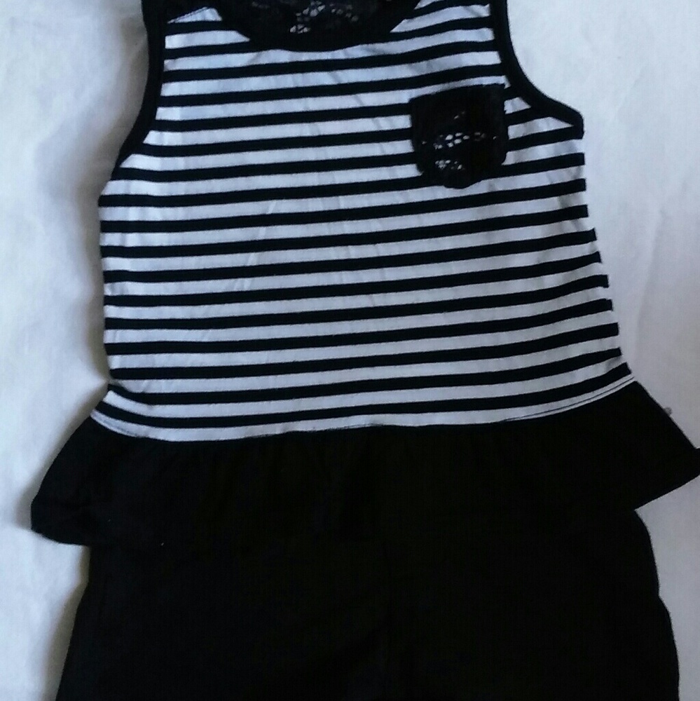 Girls 2T Garanimals blue gray lace