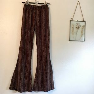 Angie Flare Boho Pants Palazzo