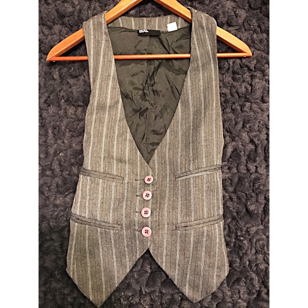 Urban Outfitters Pinstripe Vest