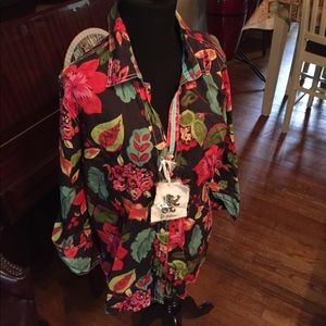 Cino Vintage floral blouse