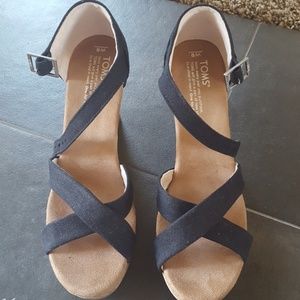 Toms wedge sandal