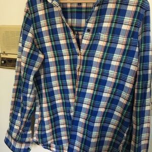 Madewell Flannel ex-boyfriend Shirt in Plaid