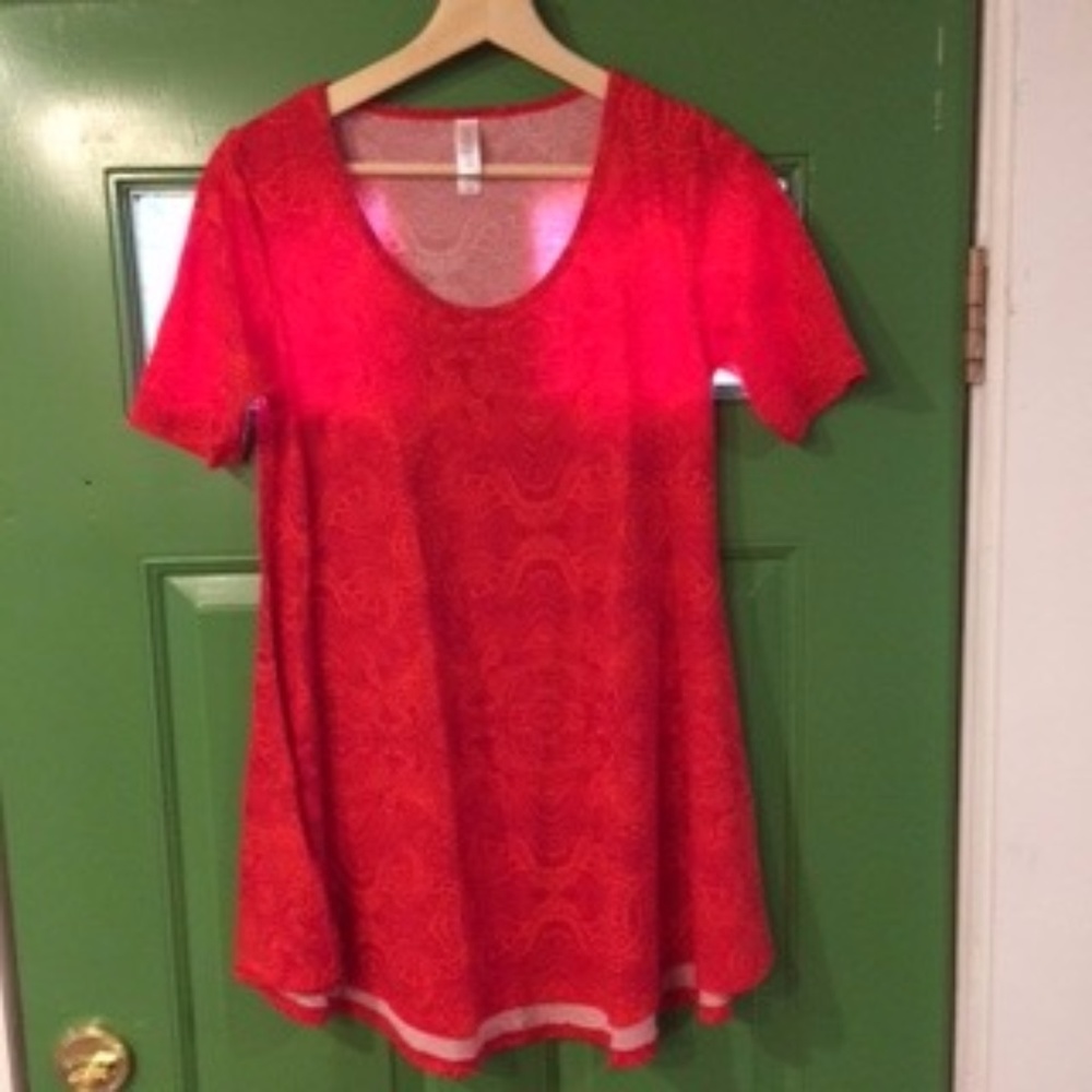 LuLaRoe Red Top, xxsmall