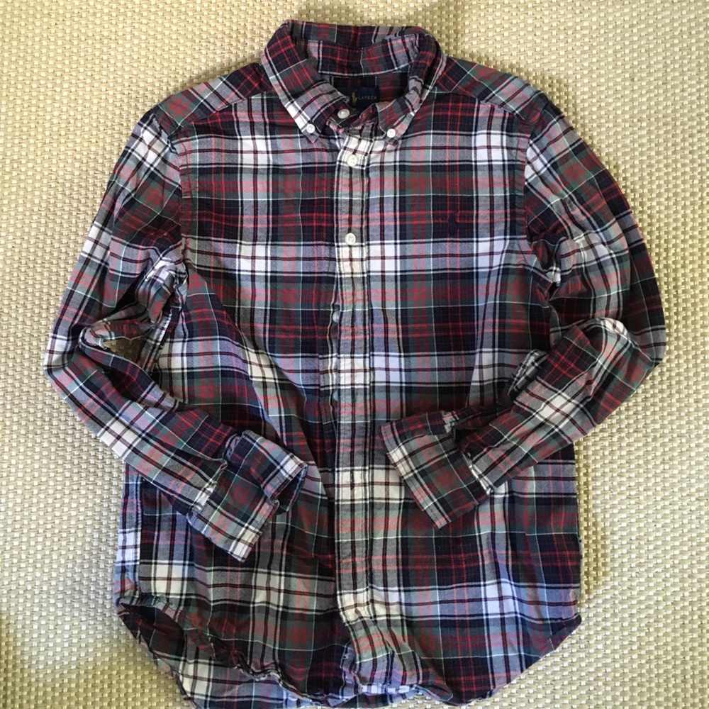 Ralph Lauren plaid (10/12)