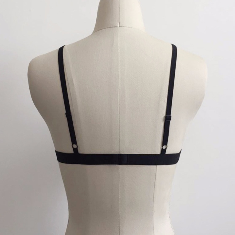 Rose Embroidered Bralette - Picture 3 of 5