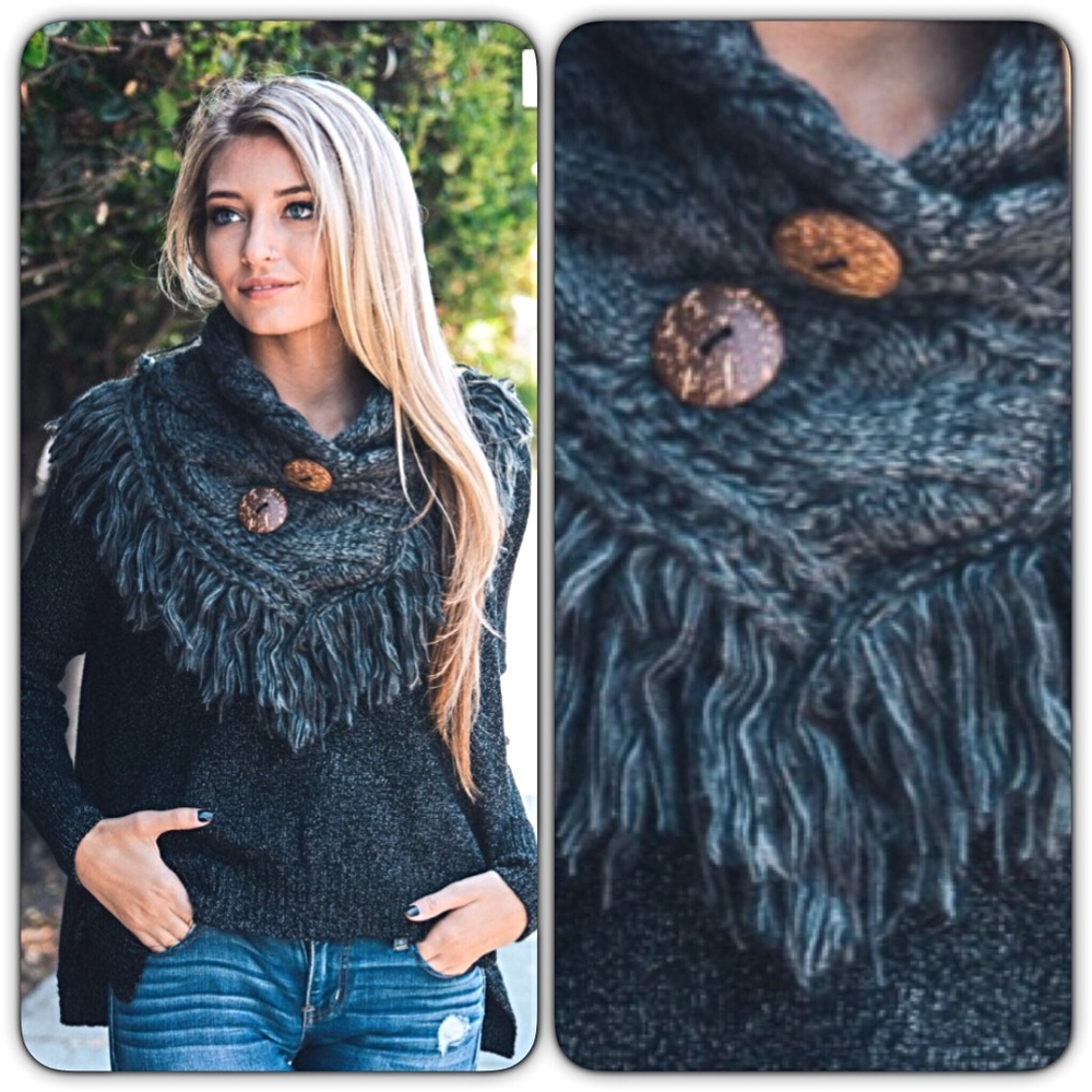📍SALE Cozy SOFT Charcoal Neck Warmer Scarf - Picture 6 of 8
