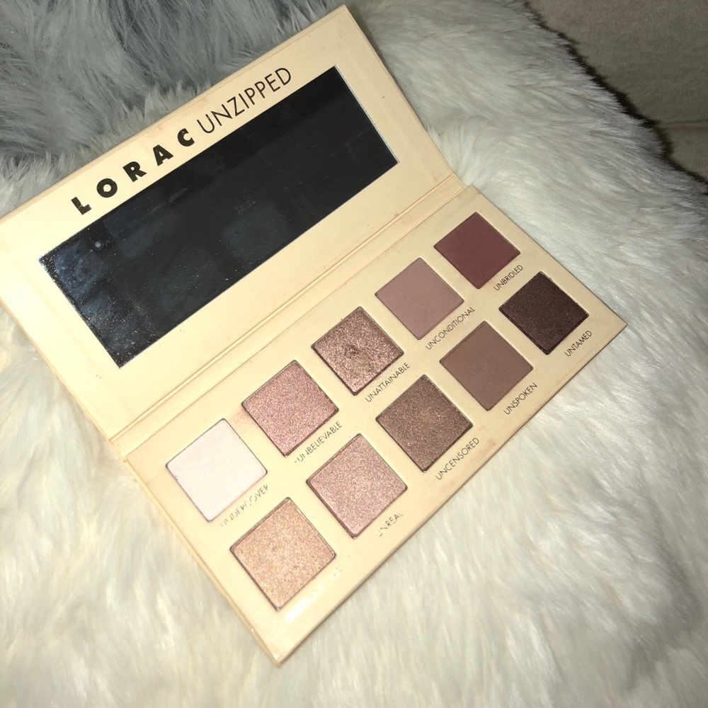 Lorac unzipped eyeshadow palette