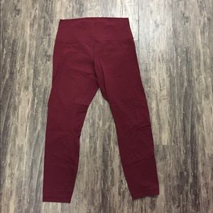 Lululemon align pant, bergundy