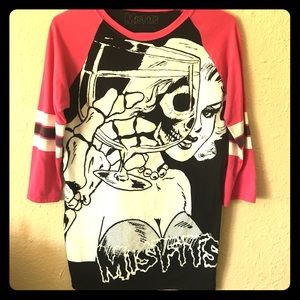 Misfits Baseball Tee