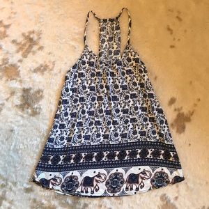 Reverse Tunic / Dress / Cover up