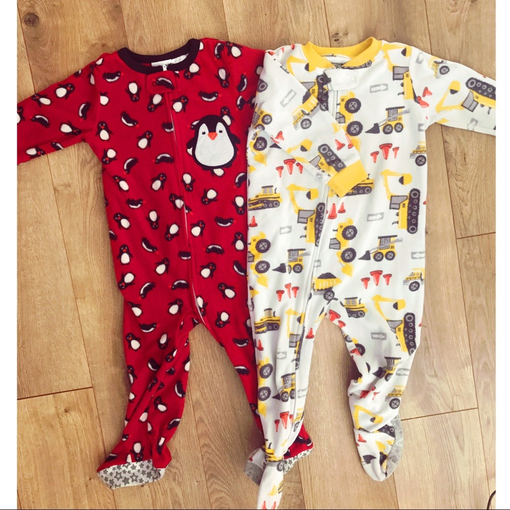 Baby Boy Cozy Footie Pajamas