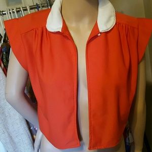 Authentic 1970s crop top cover