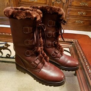Pajar genuine shearling winter boots 7B