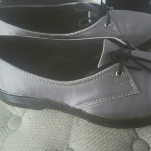 Silver Dr Martens