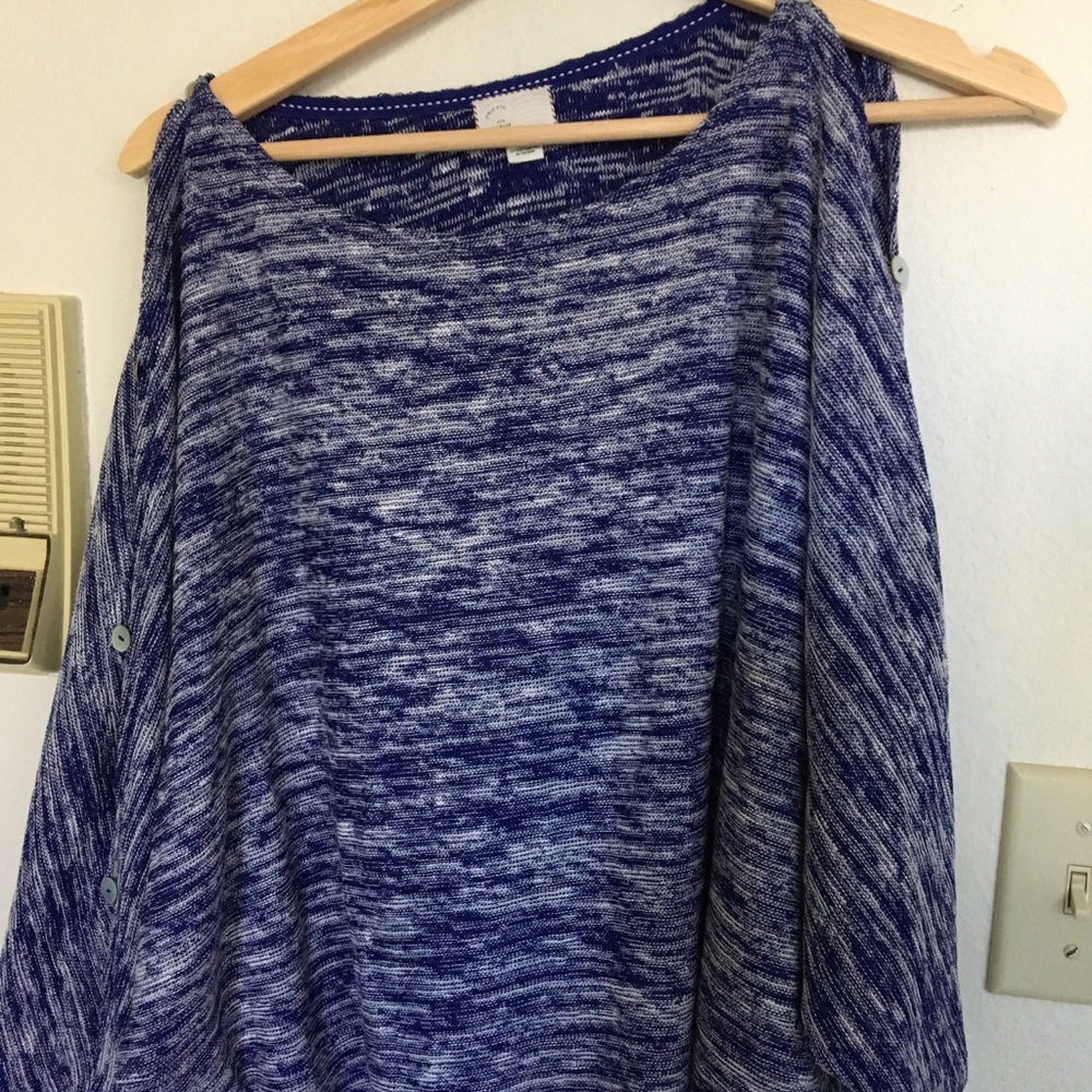 Anthropologie Space Dye Top