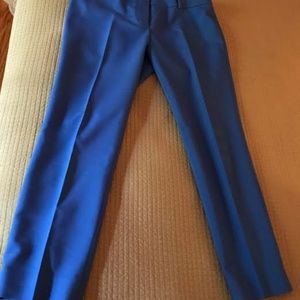 CUTE Ann Taylor Royal Blue Ankle Pant