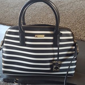 Striped Kate Spade bag